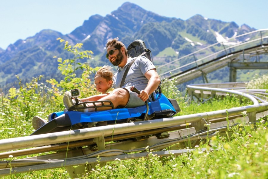 Quelles sont les meilleures pistes de luges d'été à Chamonix ?