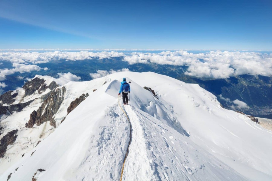 L'ascension du mont blanc : un voyage vers le sommet de l'Europe